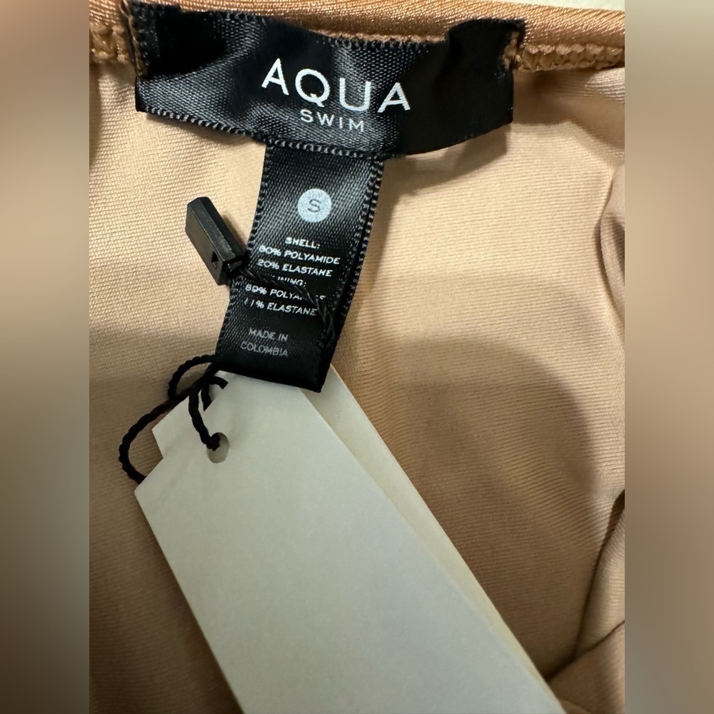 AQUA Swim
Metallic Ruched Underwire One Piece Swimsuit - 100% Exclusive - Picture 4 of 4